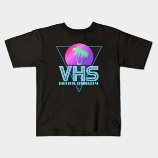 VHS "Extra Quality" #5 Kids T-Shirt